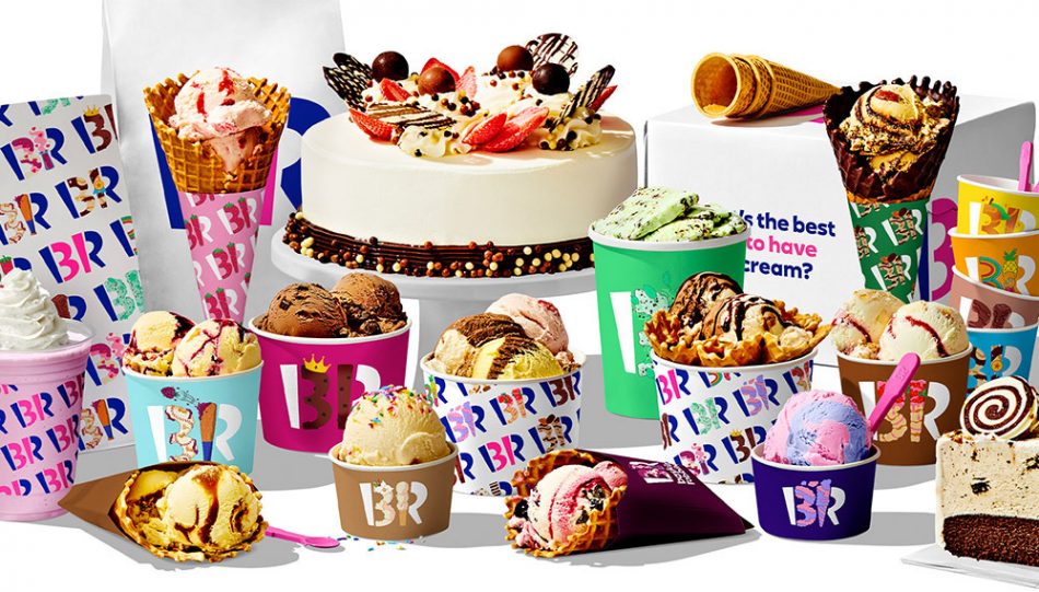 大型連鎖冰淇淋店「31冰淇淋Baskin Robbins」更新LOGO