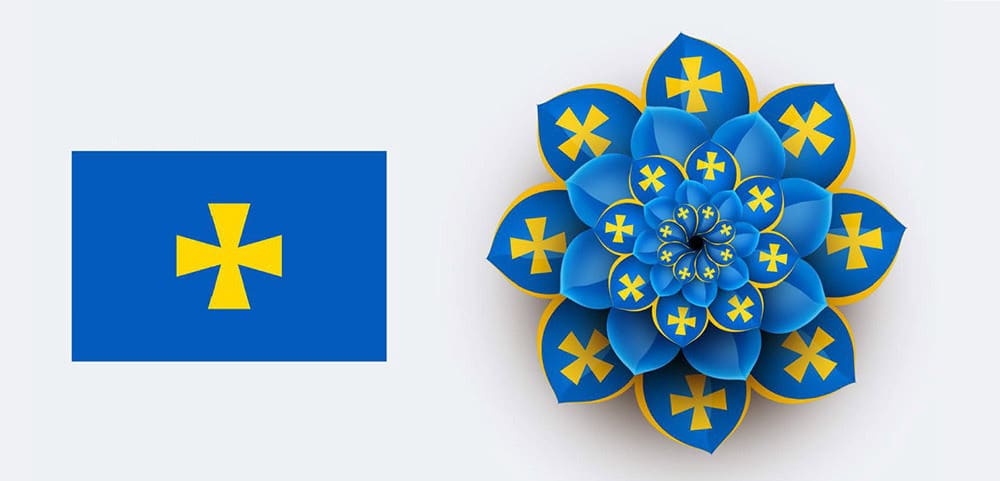 烏克蘭慶祝獨立30週年紀念LOGO，真的把LOGO玩出了花 23