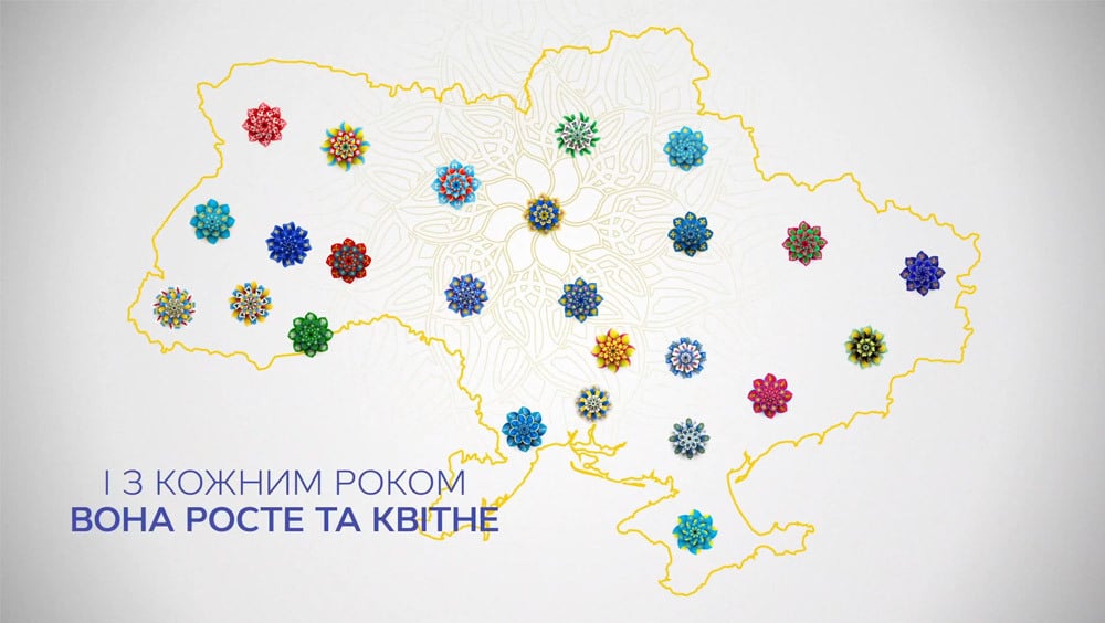 烏克蘭慶祝獨立30週年紀念LOGO，真的把LOGO玩出了花 8