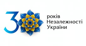 烏克蘭慶祝獨立30週年紀念LOGO，讓每個地方都長了一朵花