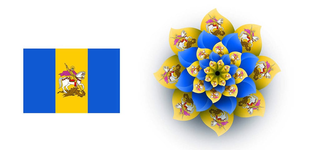 烏克蘭慶祝獨立30週年紀念LOGO，真的把LOGO玩出了花 17