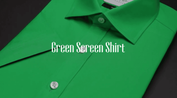 綠幕襯衫：視訊會議再也不用換衣服