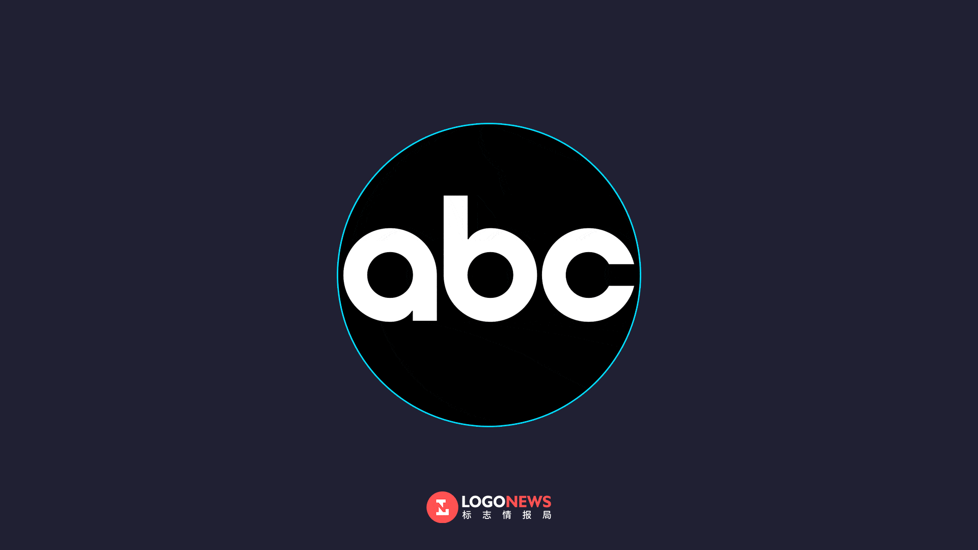 美國ABC廣播電台更新LOGO，調整了字母與圓點比例 4