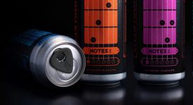 加拿大啤酒品牌SingleCut創意吉他啤酒罐