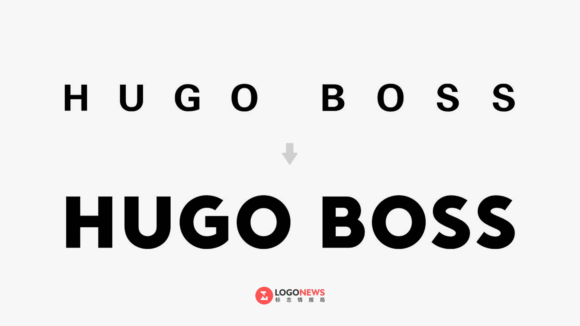 德國知名奢侈品牌HUGO BOSS 更換新LOGO 3