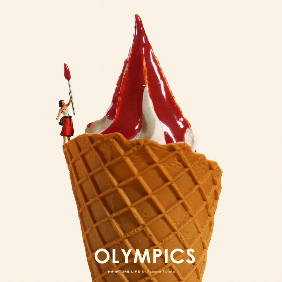 這絕妙的迷你奧運會，把我看餓了 AD518.com 最設計