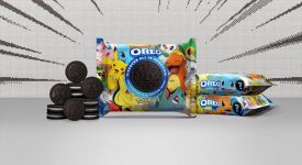 OREO與寶可夢聯名推出了寶可夢餅乾