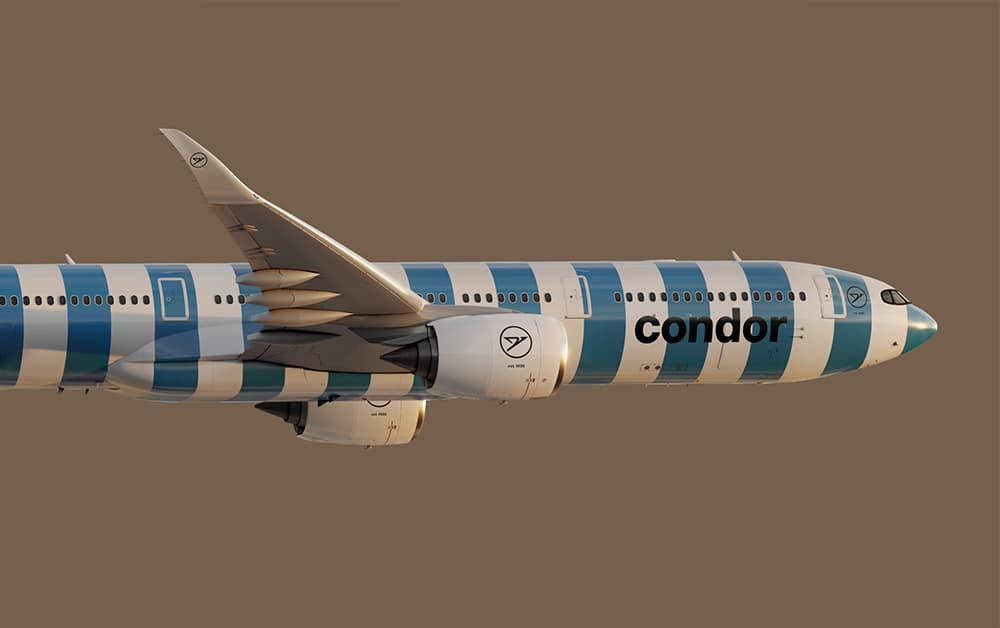神鷹航空Condor 重塑品牌，啟用新LOGO和彩色條紋新塗裝 8