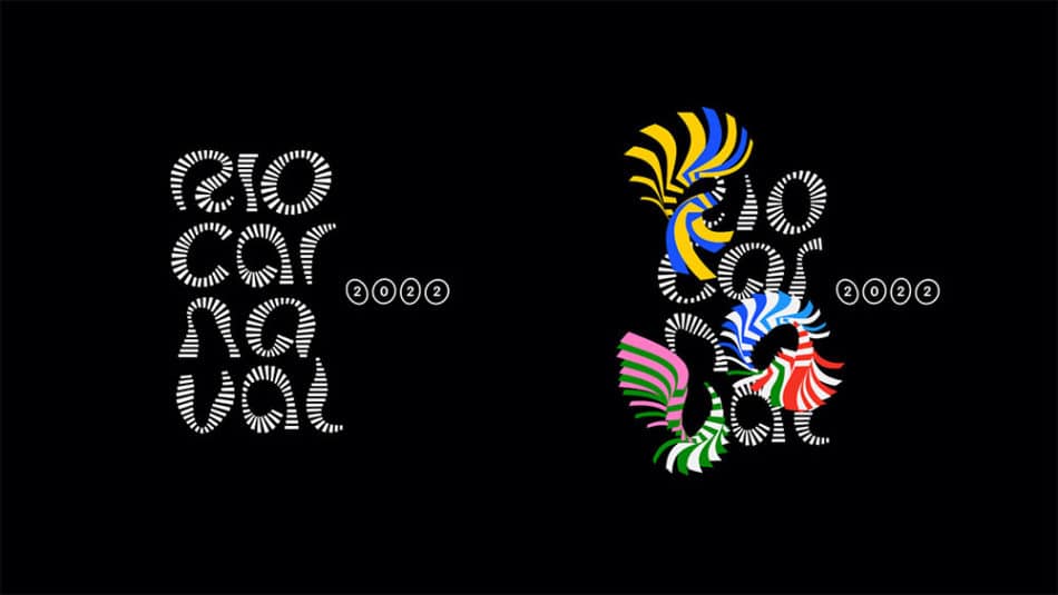 2022年里約狂歡節（Rio Carnaval）視覺形象系統設計