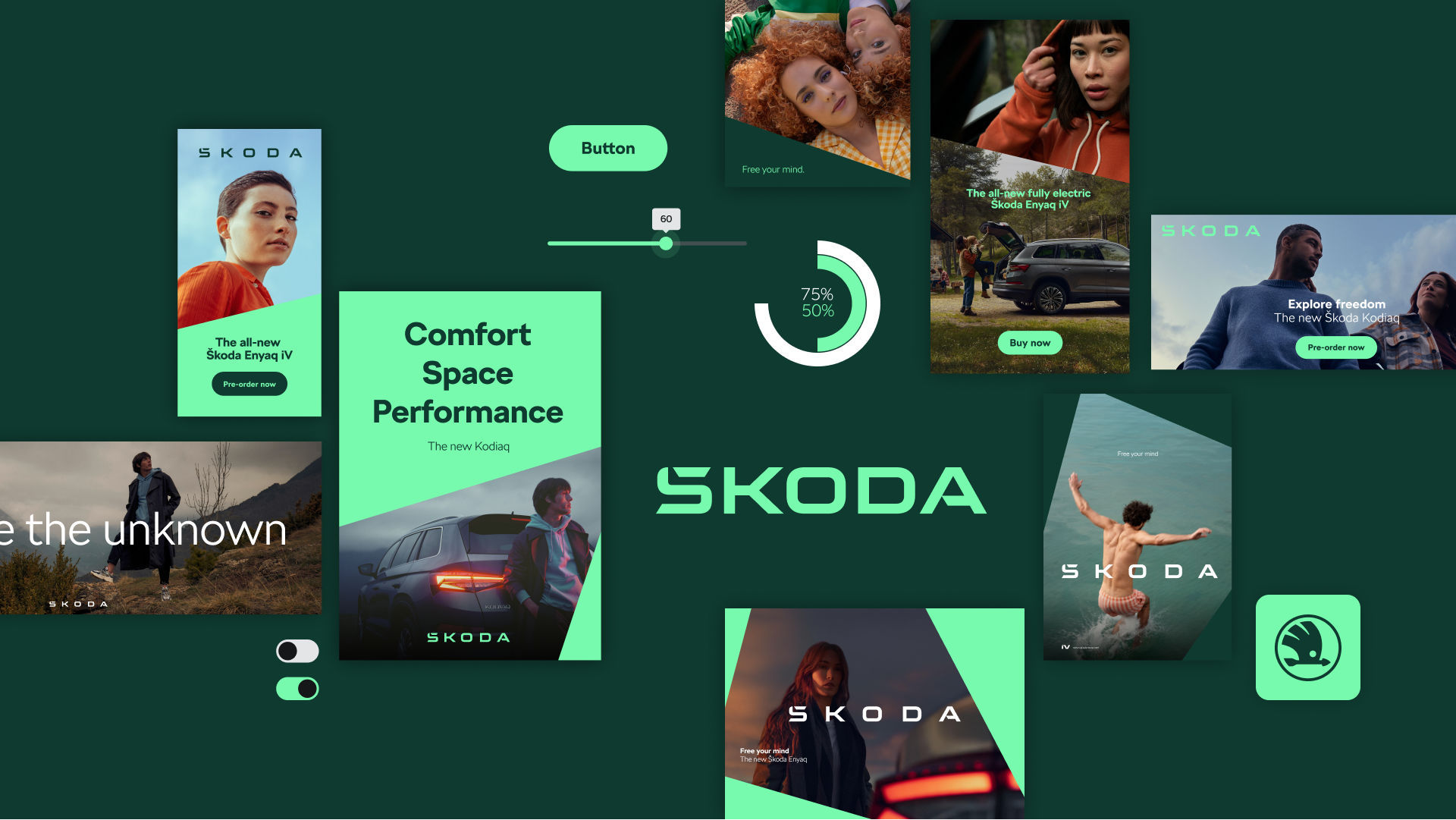 SKODA斯柯達啟用新LOGO，向電子化和數位化方向發展！ 7