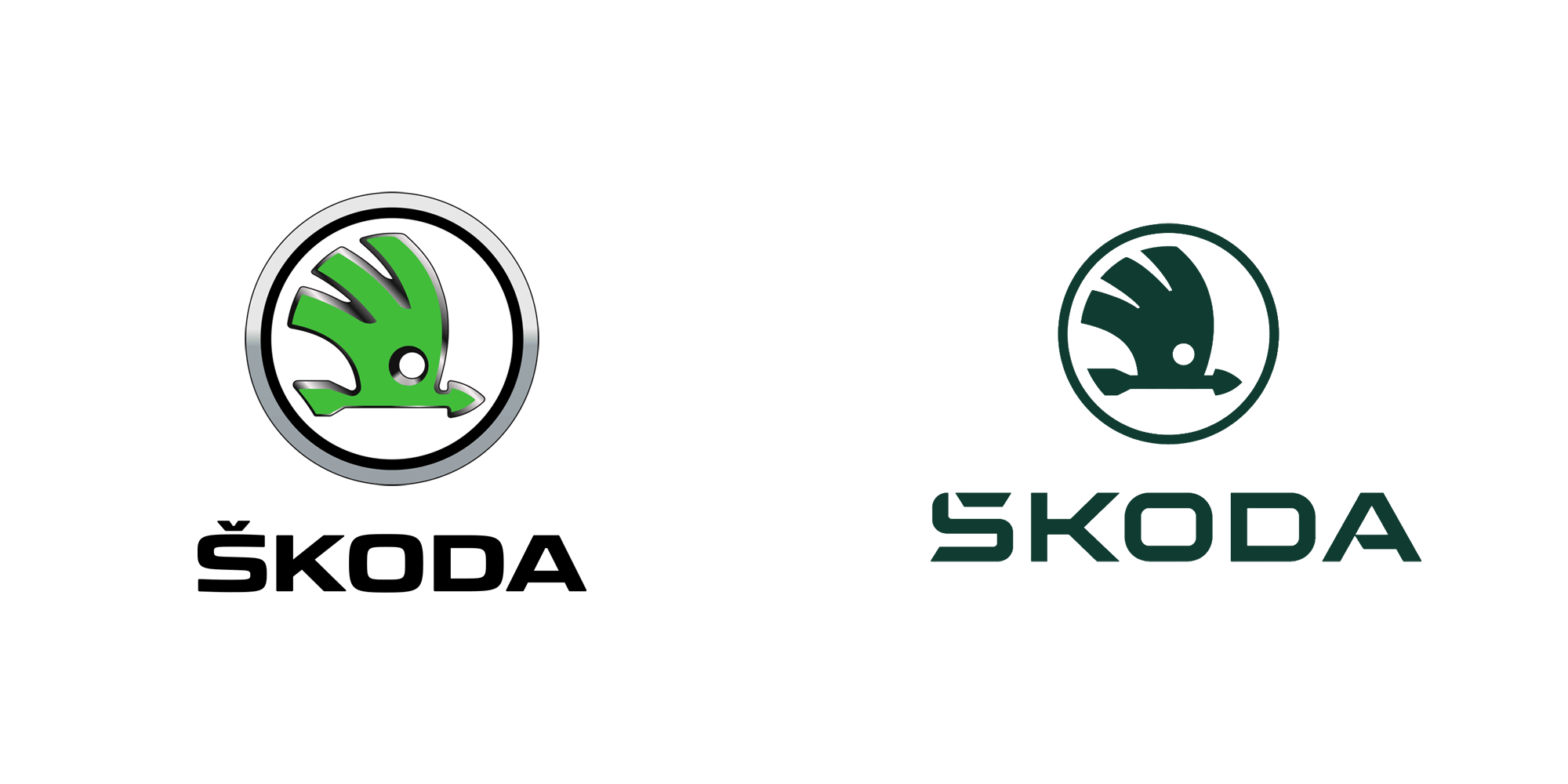 新LOGO和舊LOGO對比，New Logo and old logo