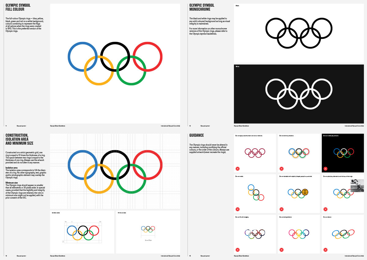 歷時四年，奧運會首套完整的視覺識別系統發布！ 3