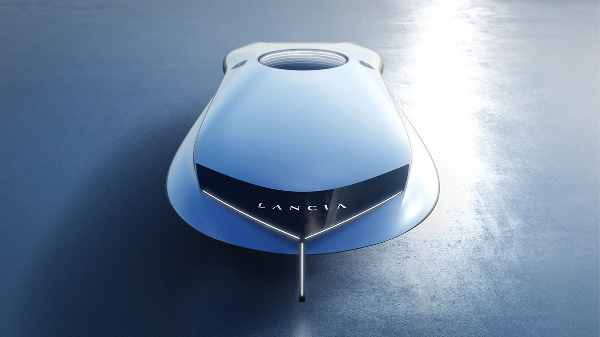 藍旗亞Lancia 啟用新LOGO，發佈極具科幻風格概念車 3