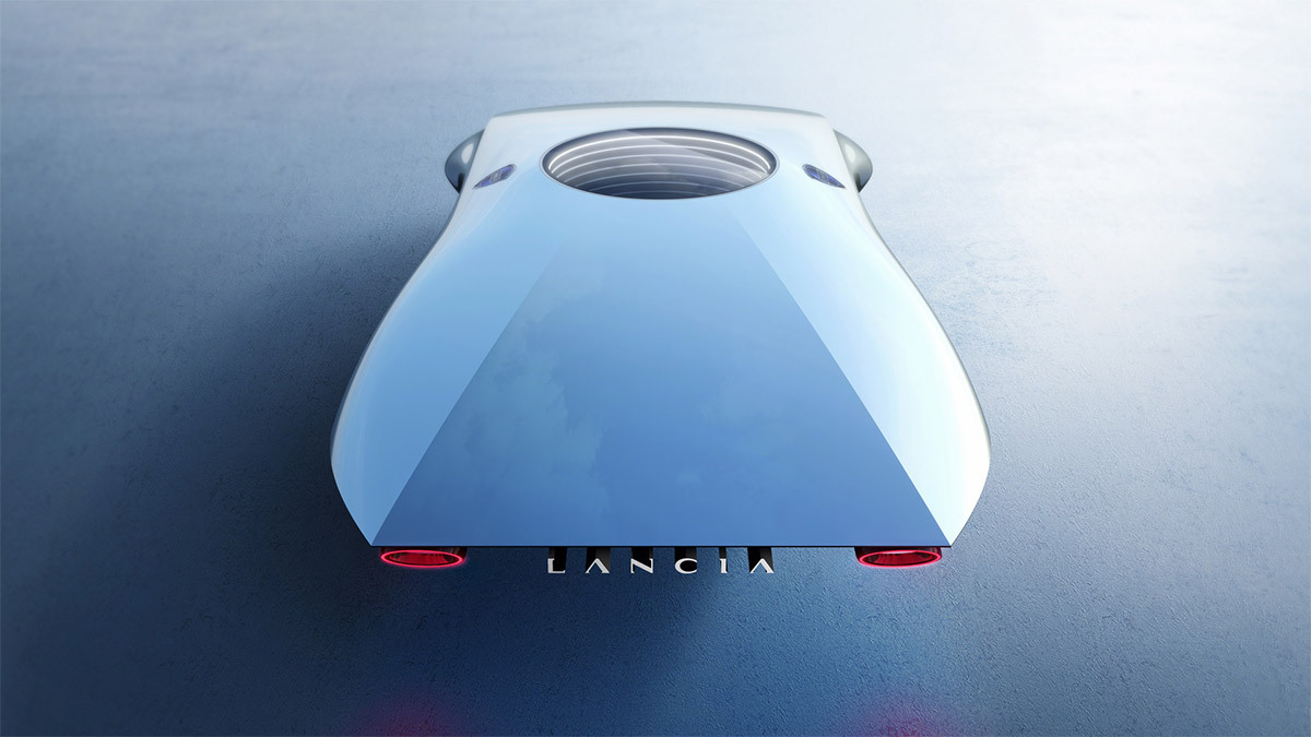 藍旗亞Lancia 啟用新LOGO，發佈極具科幻風格概念車 4