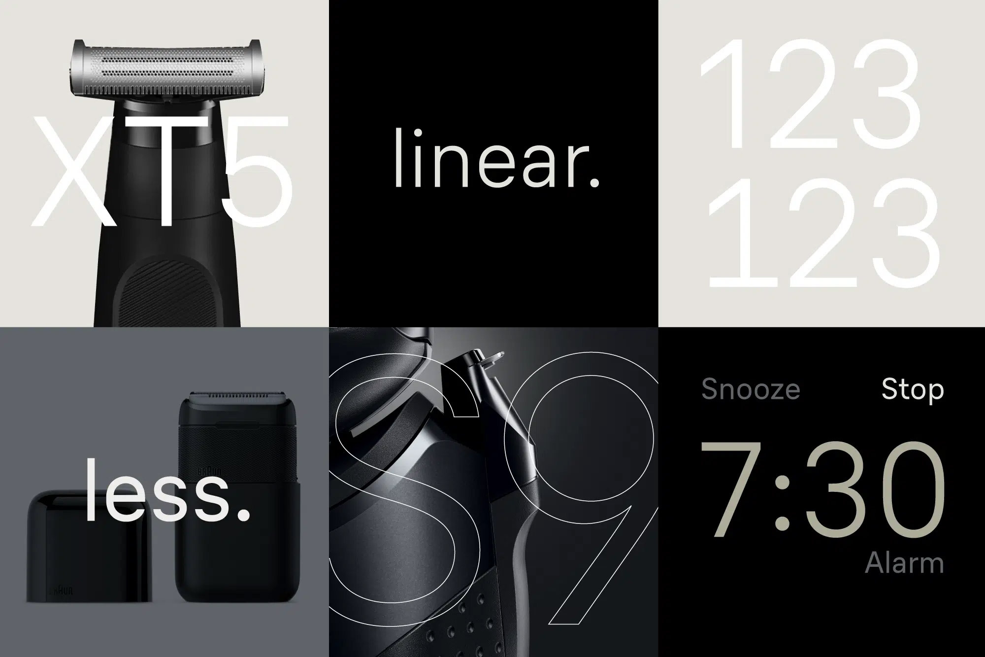 百靈（Braun）推出全新品牌字體，取代經典的Helvetica 字體 5