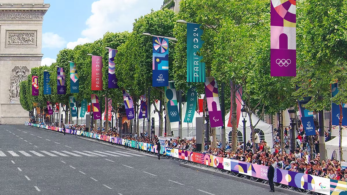 2024年巴黎奧運會公佈62個全新運動圖標和視覺標識系統 10