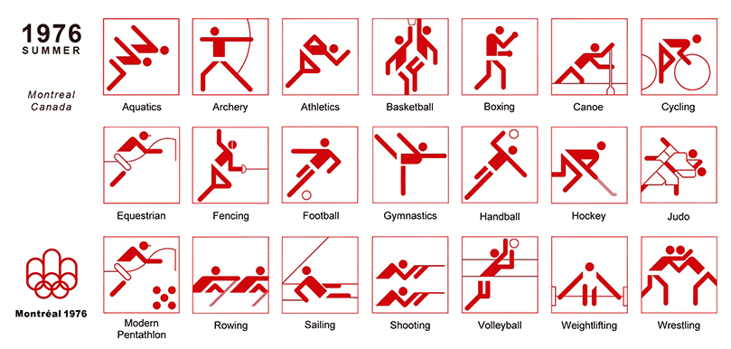 2024年巴黎奧運會公佈62個全新運動圖標和視覺標識系統 19
