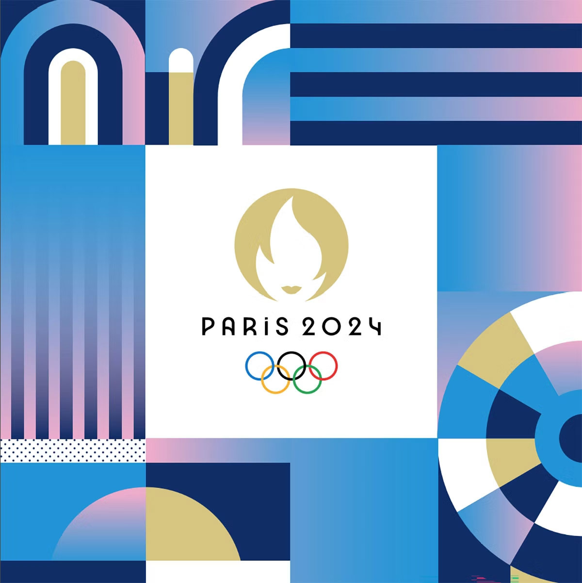 2024年巴黎奧運會公佈62個全新運動圖標和視覺標識系統