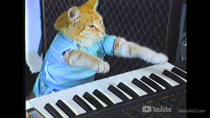 Youtube2023超級碗廣告鍵盤貓