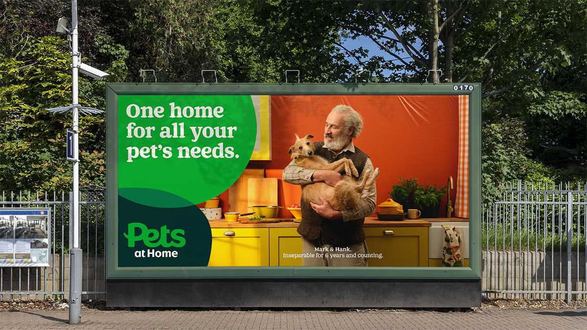 英國最大寵物連鎖店寵樂居（Pets at Home）啟用新標誌 16