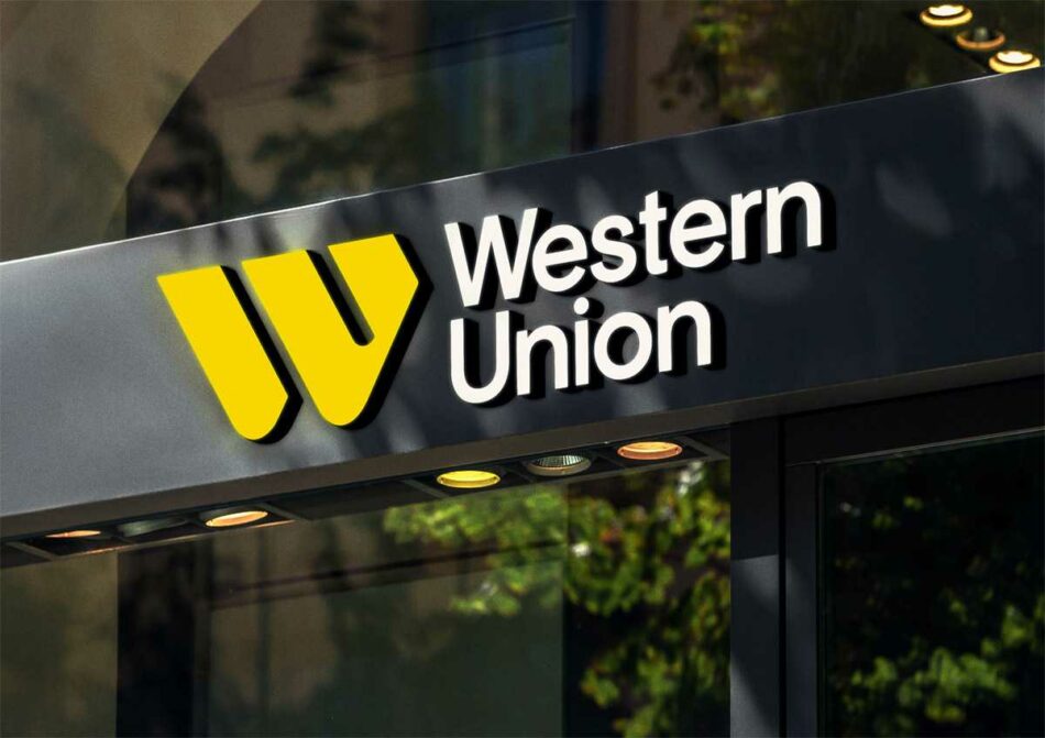 西聯匯款（Western Union）重塑形象，推出全新W字圖標