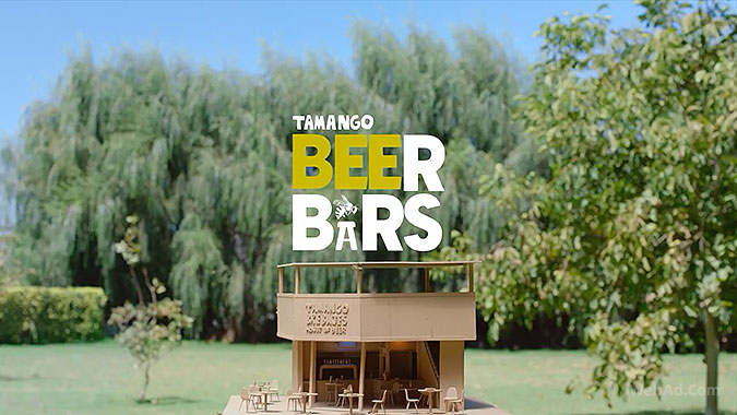 智利啤酒品牌Tamango公益活動蜜蜂啤酒吧
