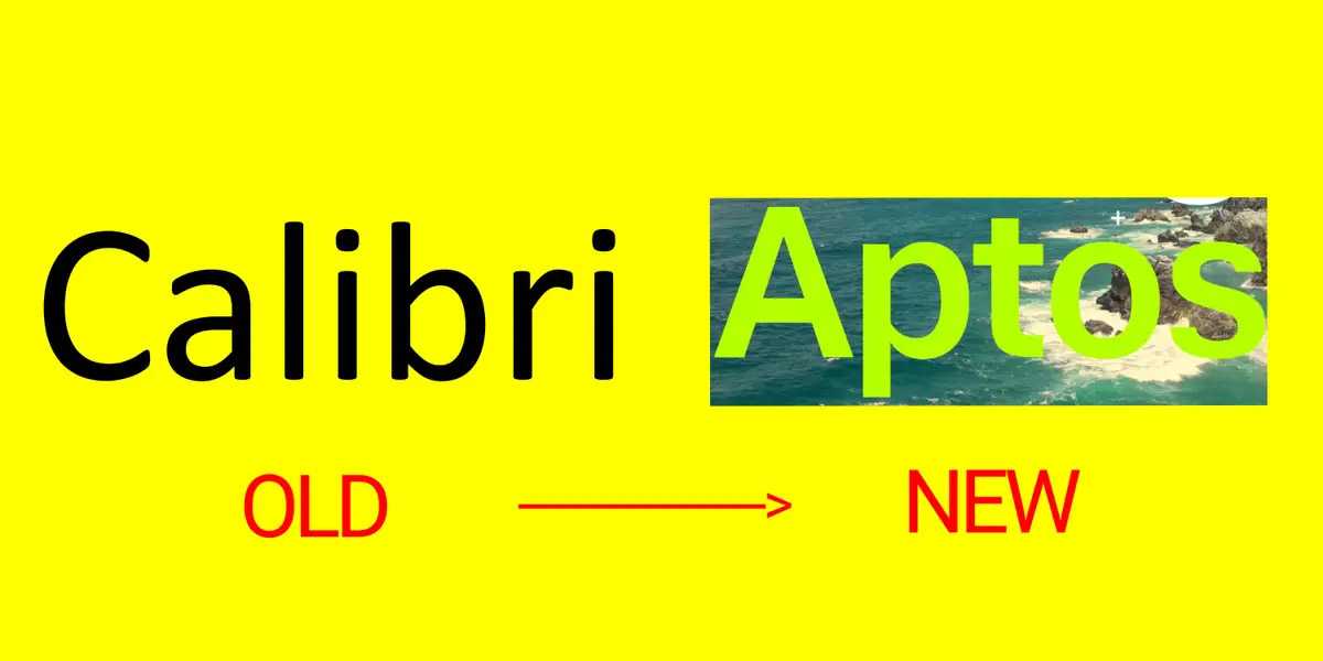 再見Calibri，你好Aptos：微軟新的默認字體