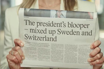 瑞典旅遊局惡搞宣傳不要跟瑞士搞混