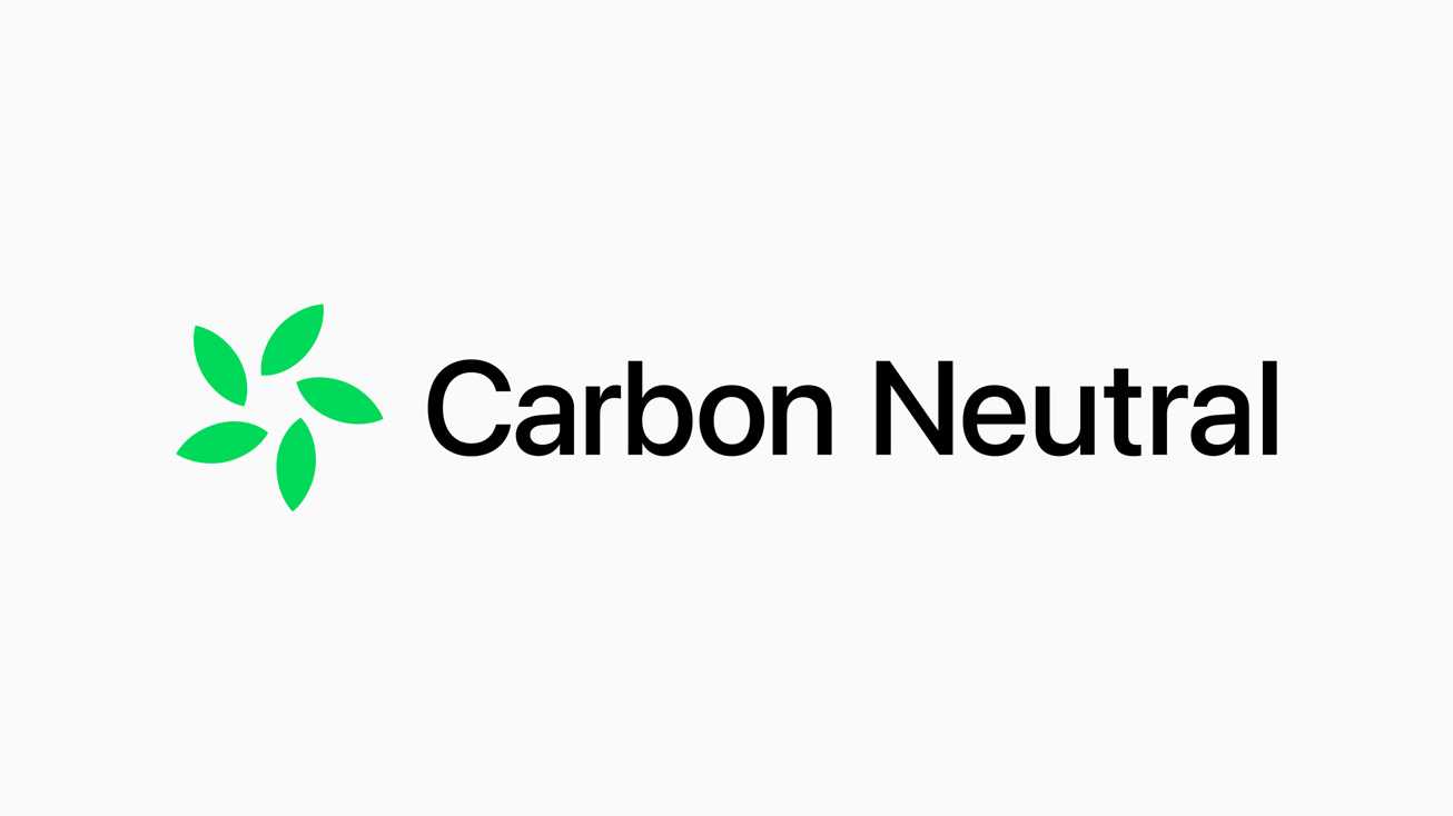 Apple推出「碳中和」新標誌，用於標記以碳中和方式製造的產品 2