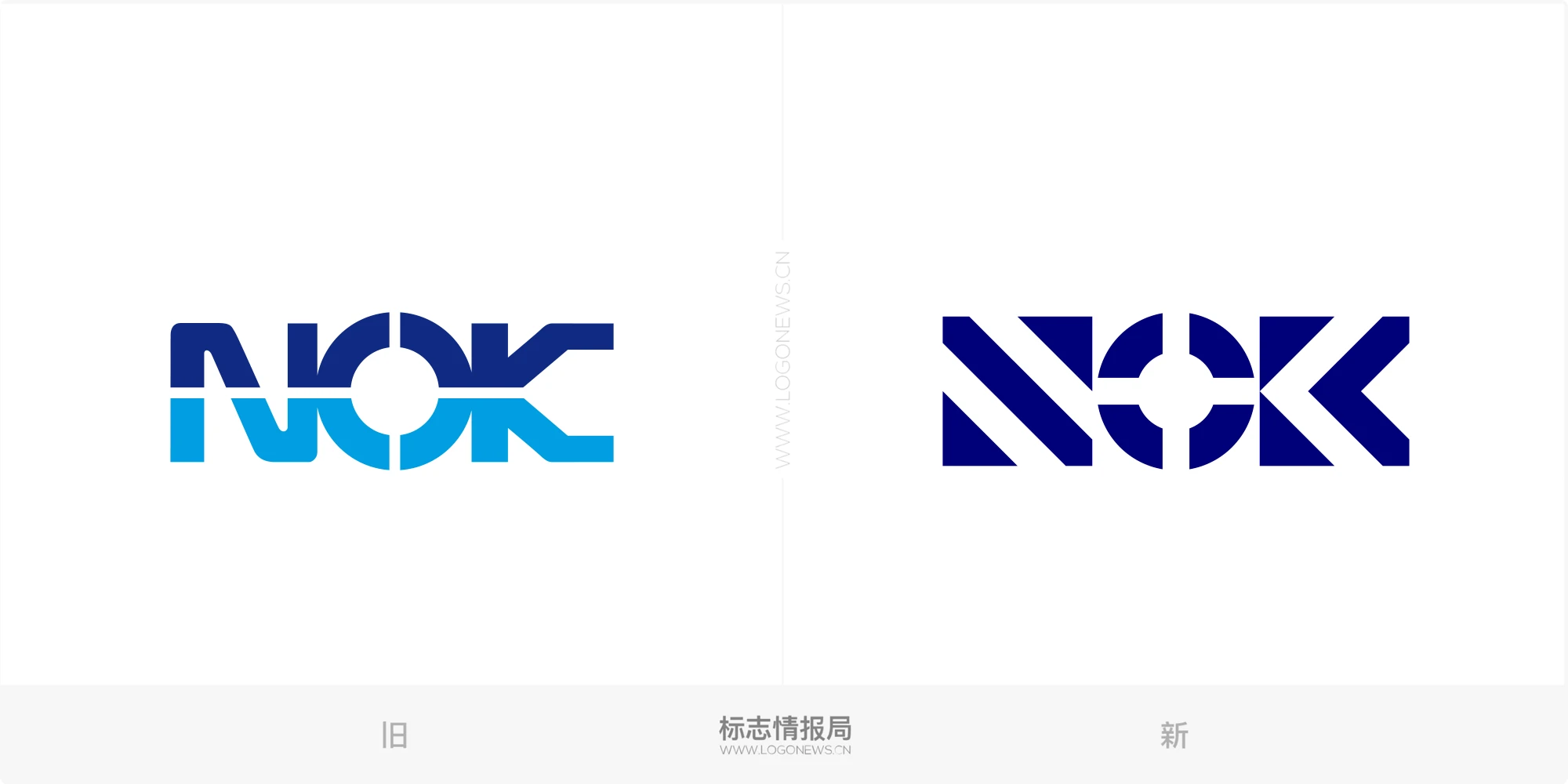 日本NOK油封採用佐藤可士和設計的新標誌！ 標誌情報局