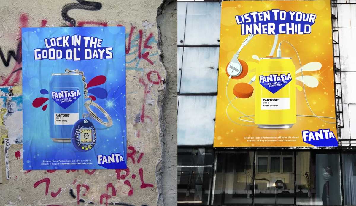 芬達與Pantone合作在德國推出了限量版飲料系列 9