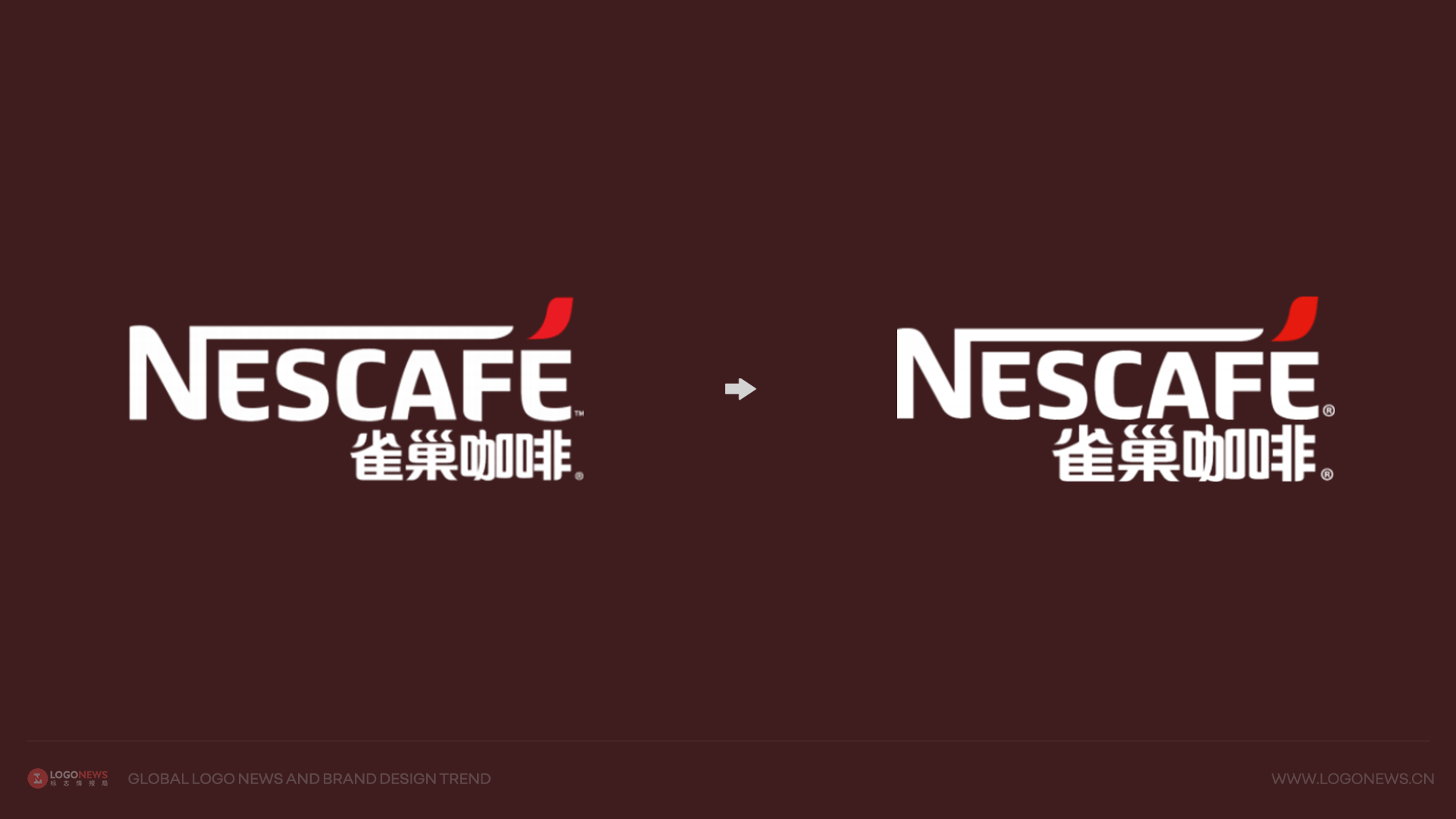 雀巢咖啡新logo上線，標誌性「一抹紅」有了新玩法！ 2